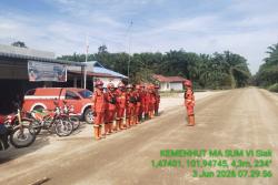 Karhutla Kembali Muncul di Rupat, Manggala Agni Kerahkan Pasukan Tambahan